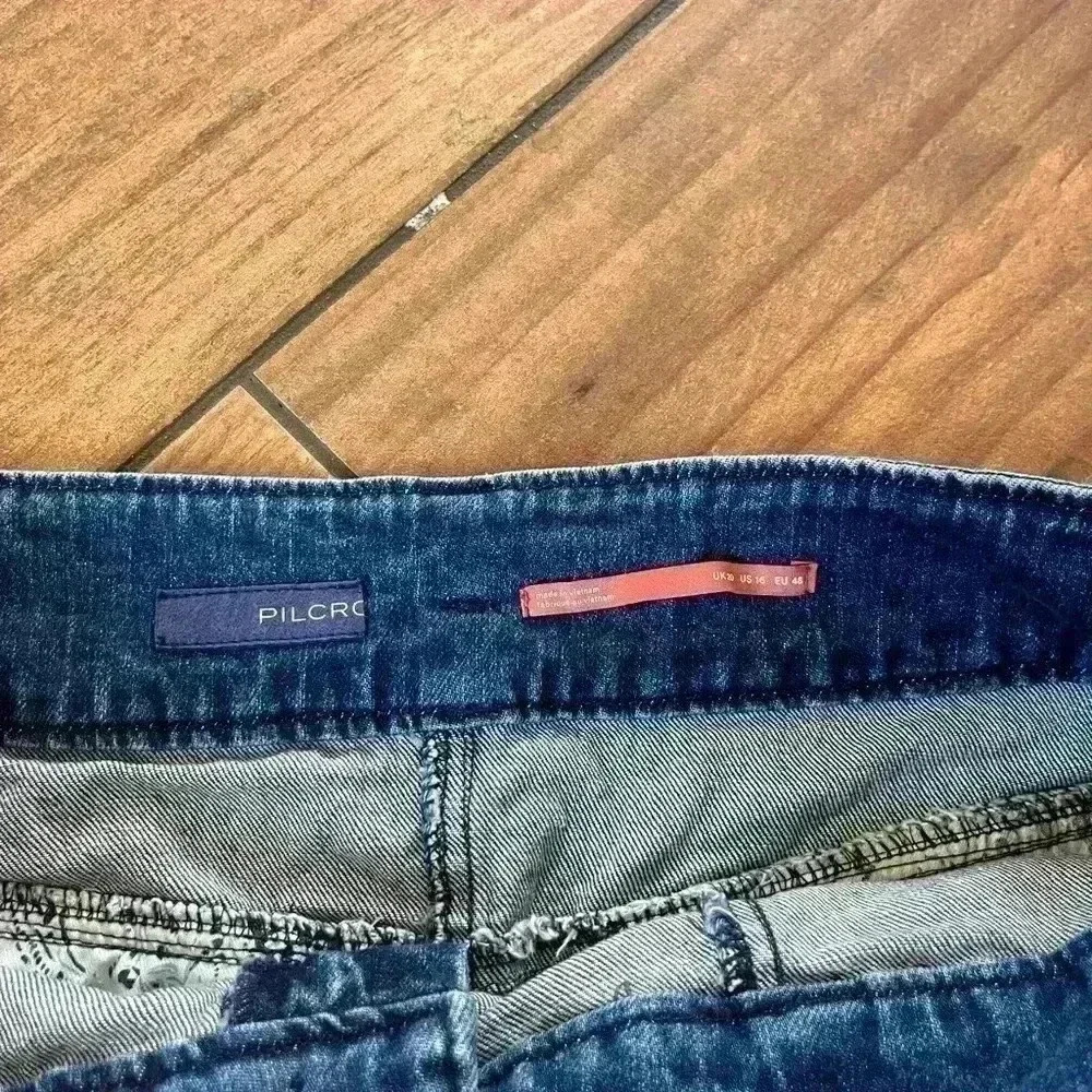 Pilcro '90s Micro Denim Skirt size 16 - Picture 4 of 5